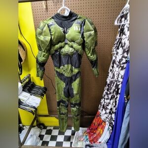 Kids Green Armor Costume
